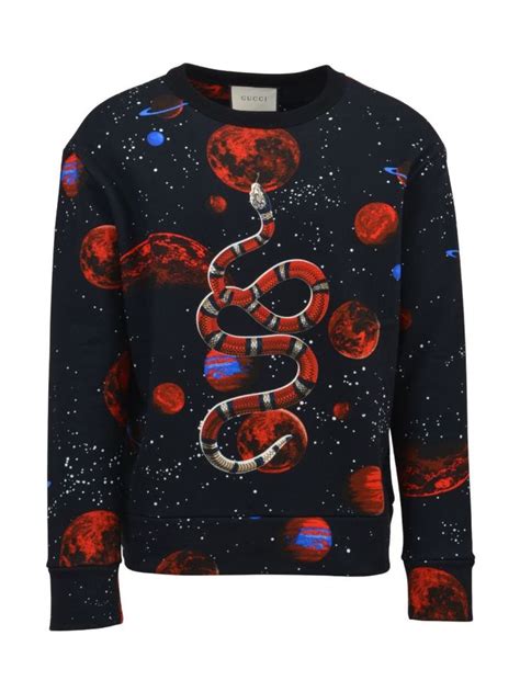 gucci alien sweater|gucci space snake jumper.